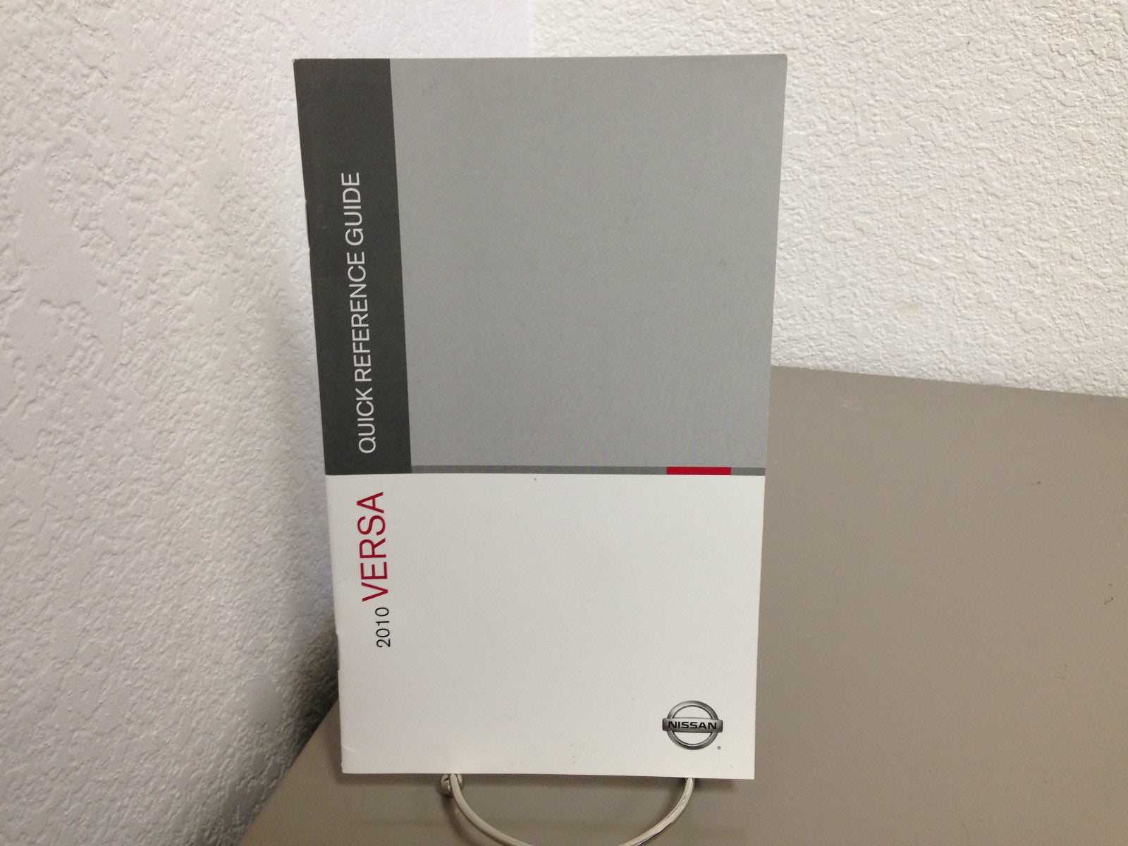 2010 Nissan Versa Genuine OEM Owner's Manual Set with Case - Fast Free Shipping