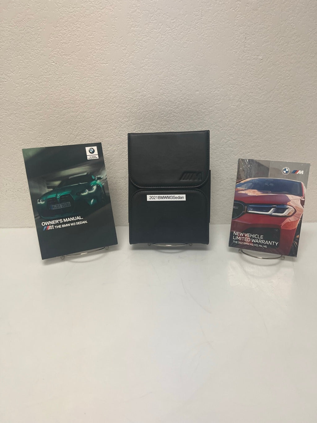 2021 BMW M3 Sedan OEM Owner's Manual Set w/ Case--Free Shipping!