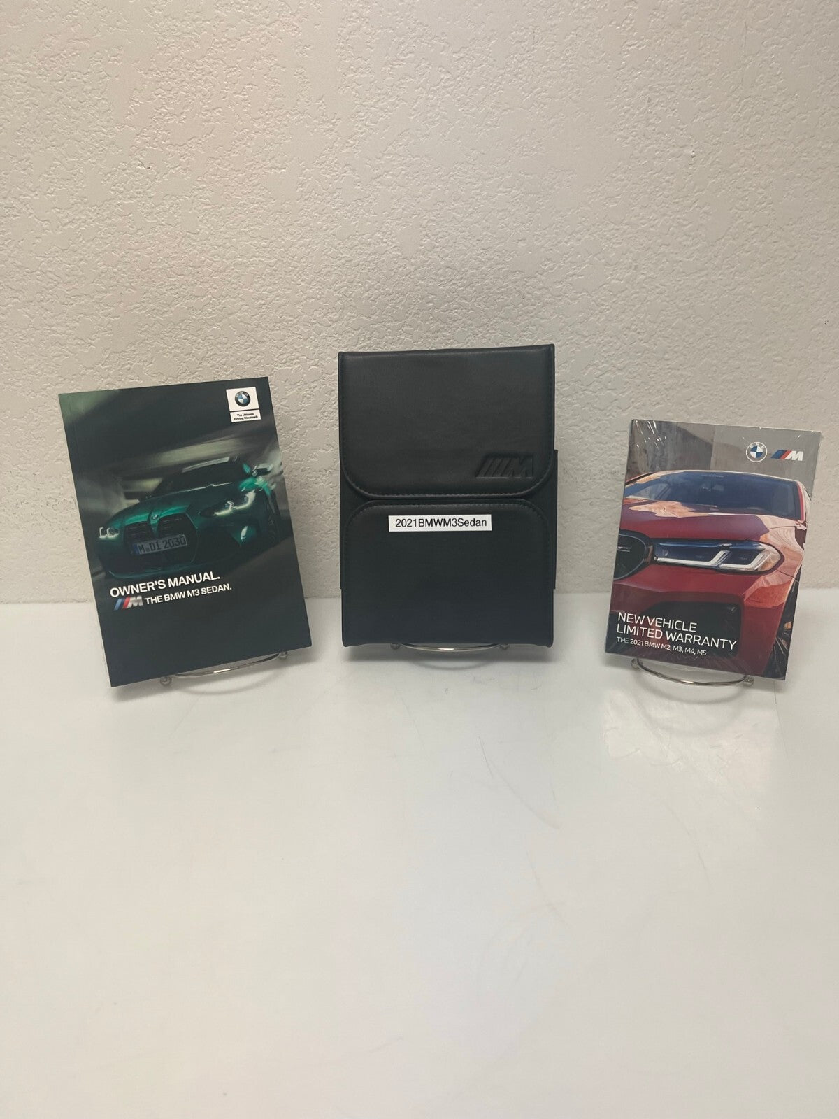 2021 BMW M3 Sedan OEM Owner's Manual Set w/ Case--Free Shipping!