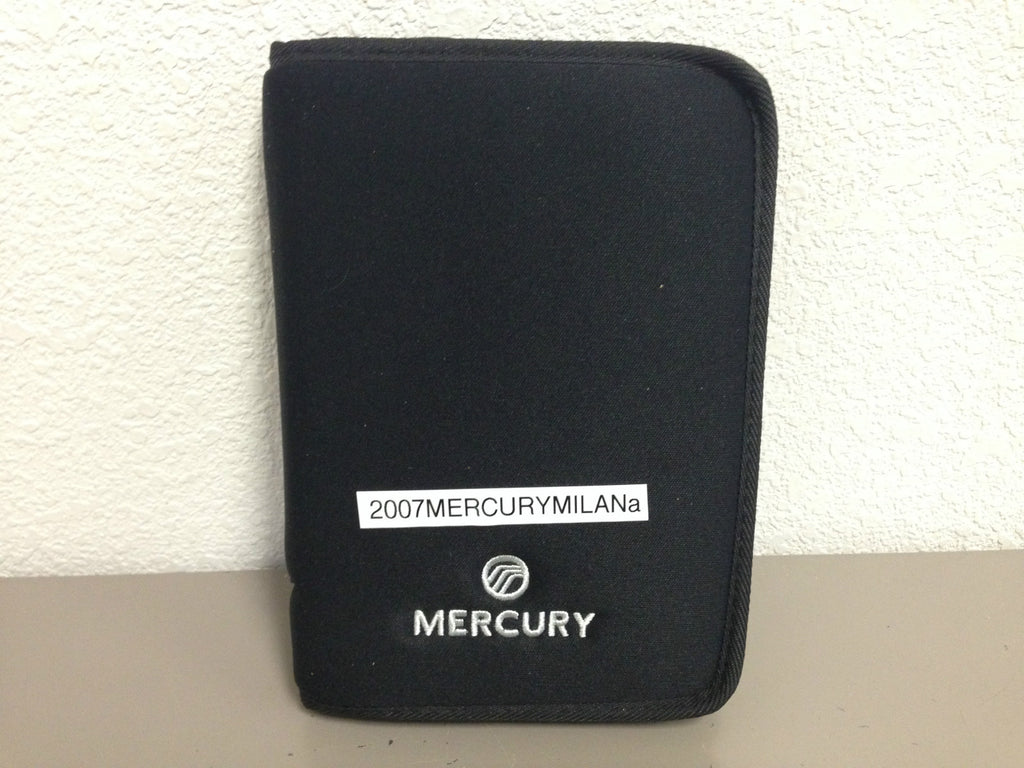 2007 Mercury Milan Genuine OEM Owner's Manual Set with Case - Free shipping!