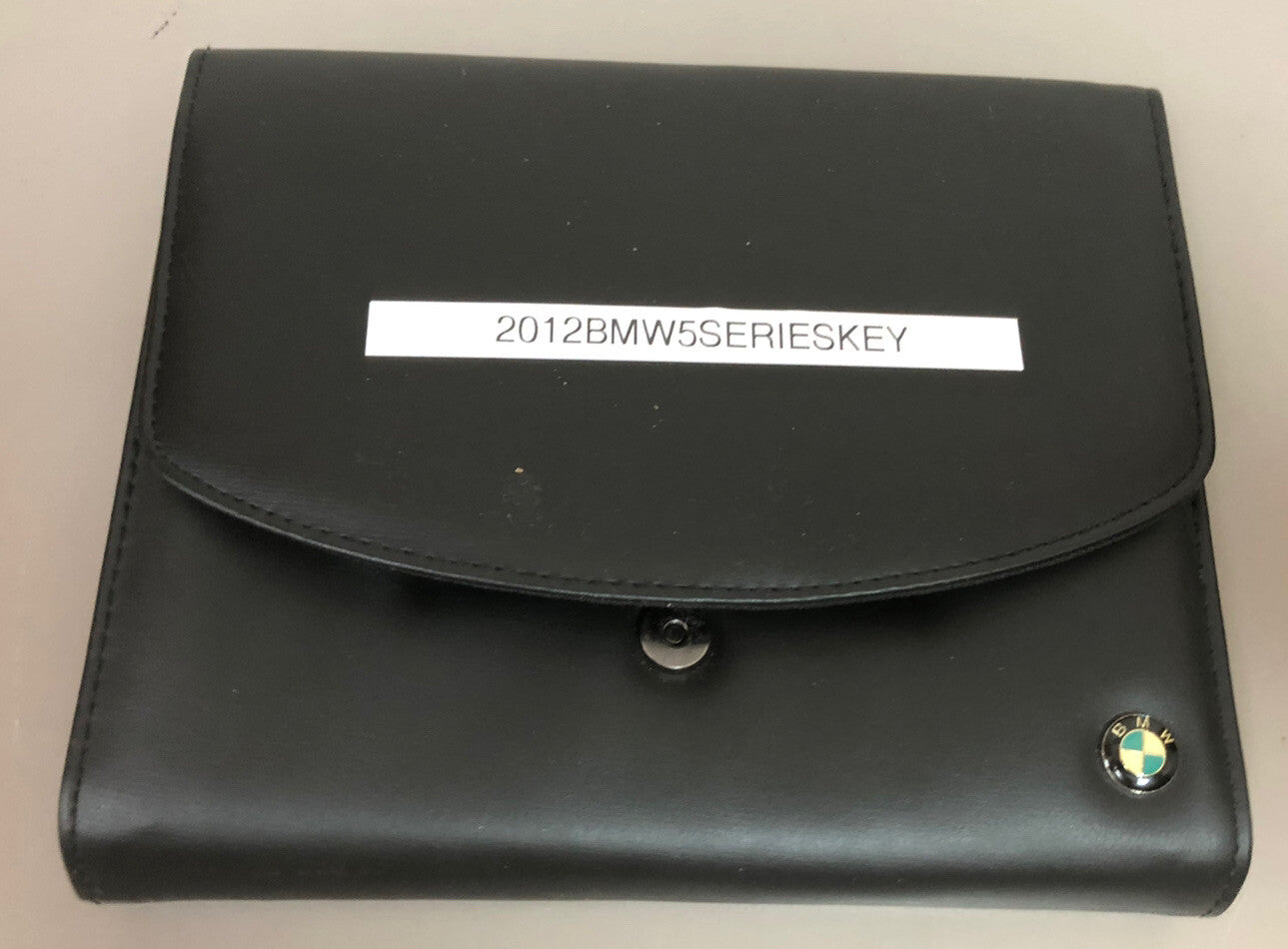 2012 BMW 5 Series Sedan 528i 535i 550i xDrive OEM Owner Manual w/ Bonus Key FOB!