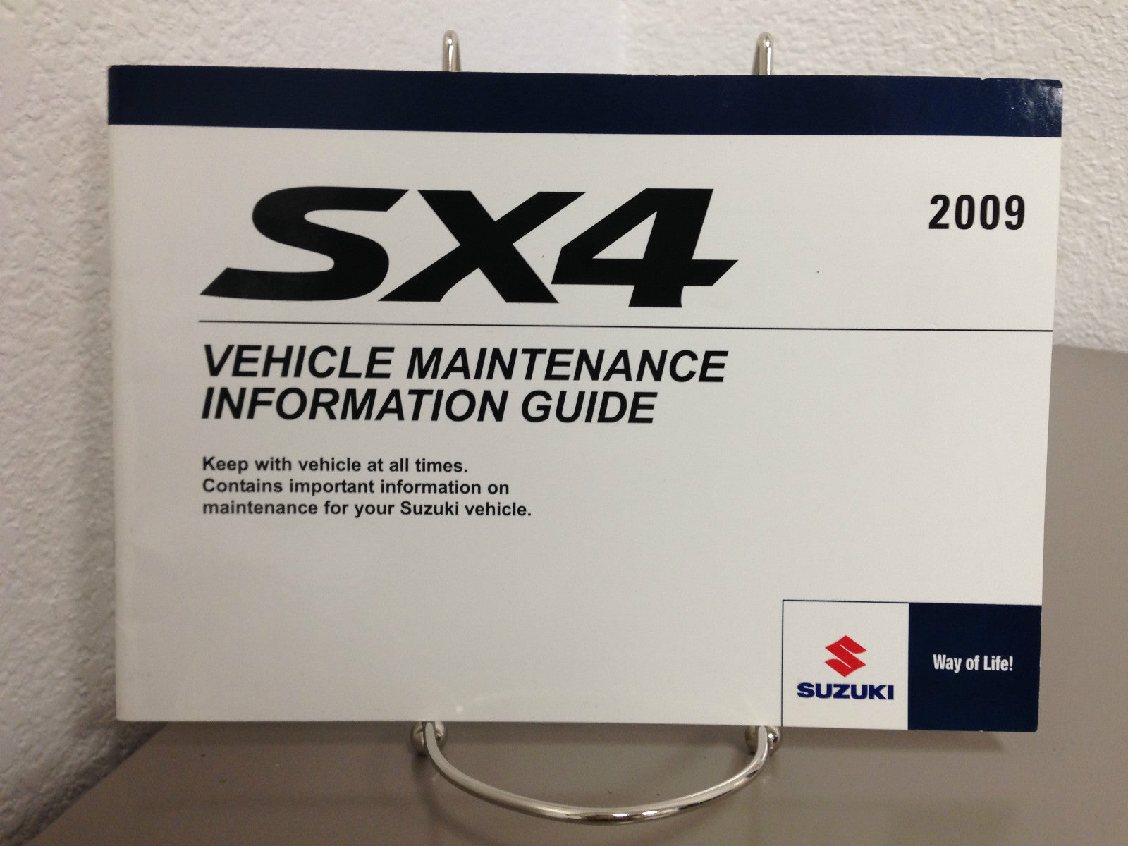 2009 Suzuki SX4 OEM Owner's Manual w/ Supplements & Case - Free Shipping