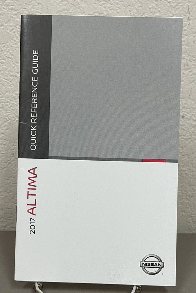 2017 Nissan Altima Sedan OEM Owner's Manual Set & Case