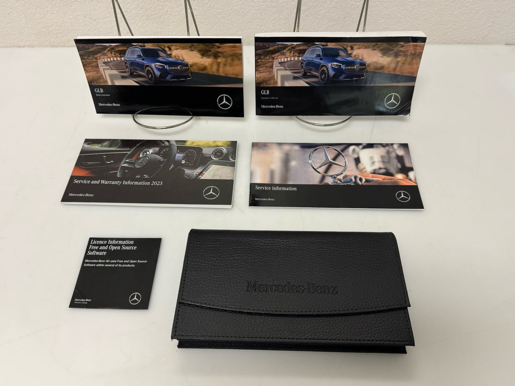2023 Mercedes-Benz GLB Genuine OEM Owner's Manual Set w/Mercedes Case