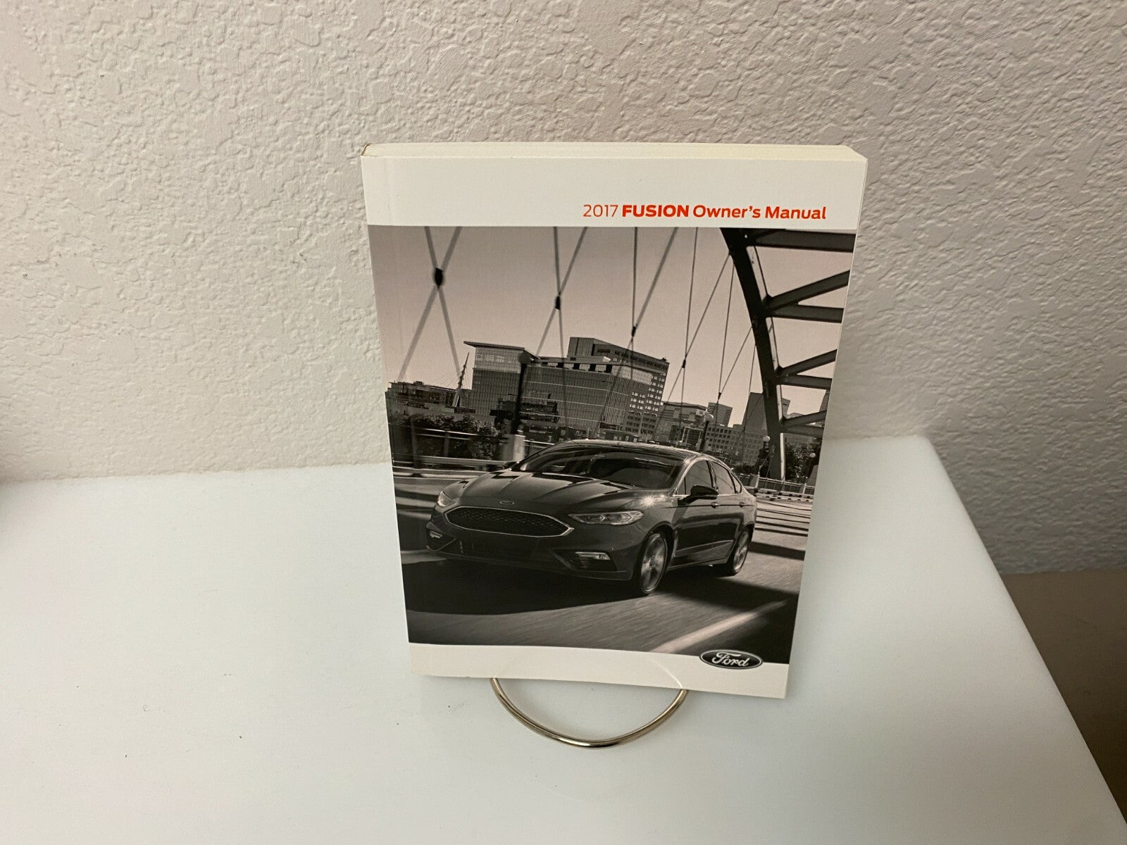 2017 Ford Fusion Genuine OEM Owner's Manual Set w/Ford Case