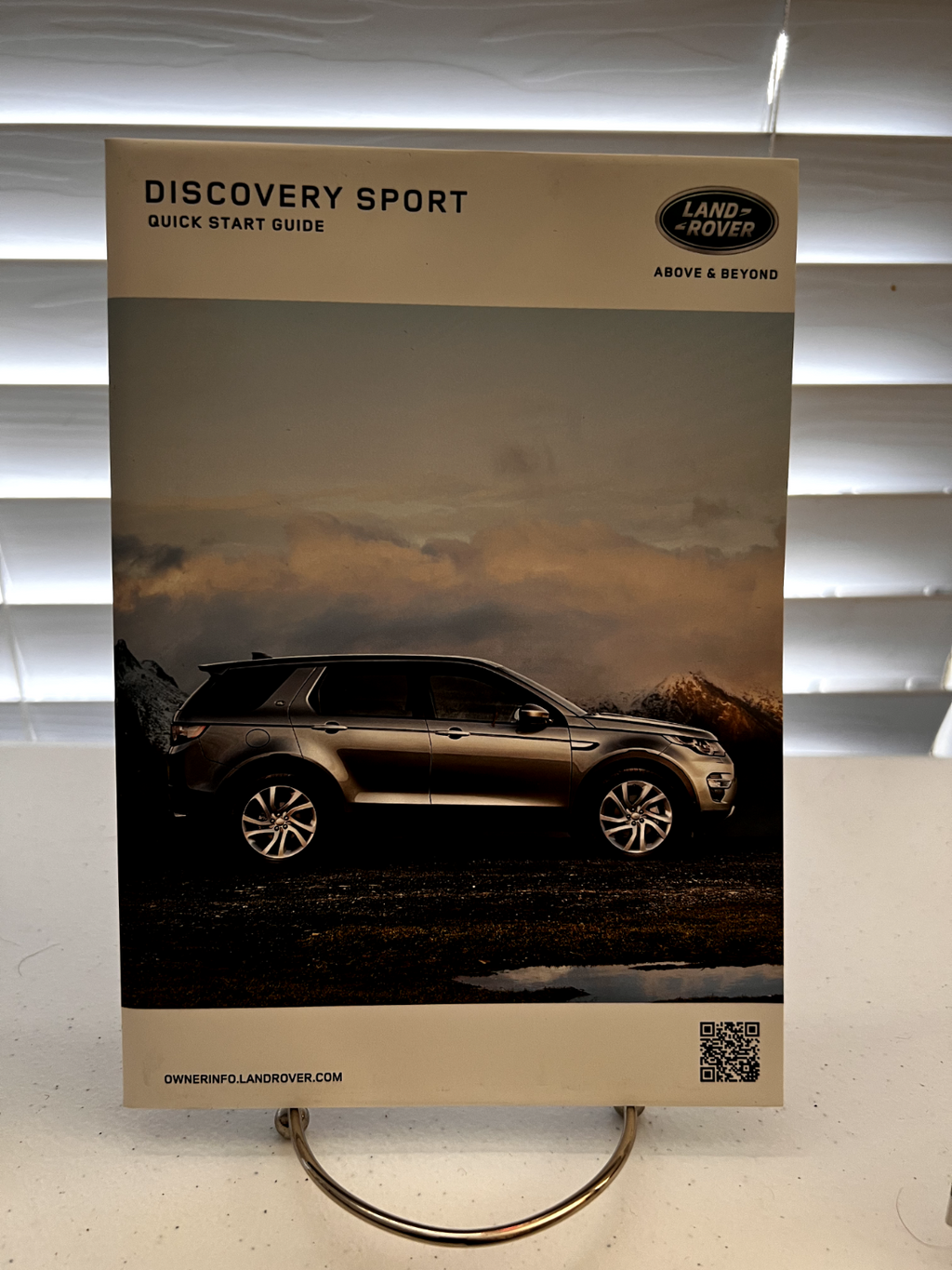 2018 Range Rover Discovery Sport OEM Owner's Manual with supplements and Case.