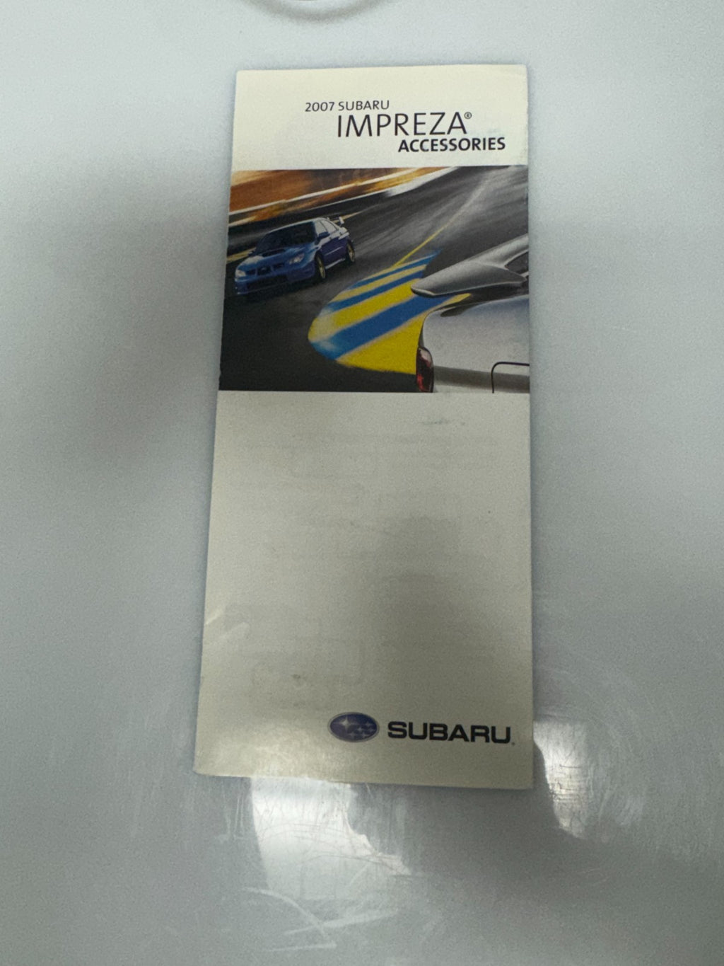 2007 Subaru Impreza Genuine OEM Owner's Manual Set with Protective Case