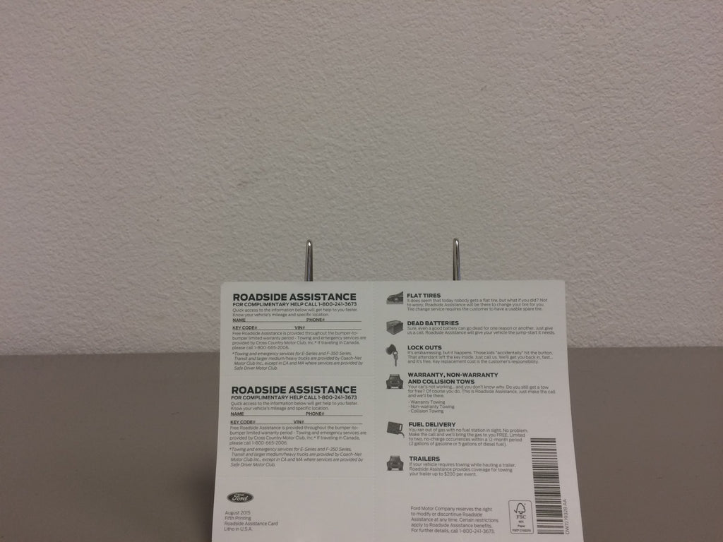 2016 Ford Fusion Hybrid & Fusion Energi Genuine OEM Owner's Manual w/Case--NEW
