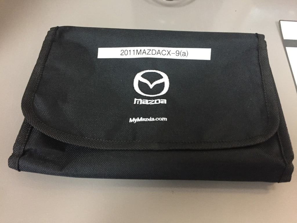 2011 Mazda CX-9 Genuine OEM Owner's Manual Set w/Navigation Manual & Mazda Case