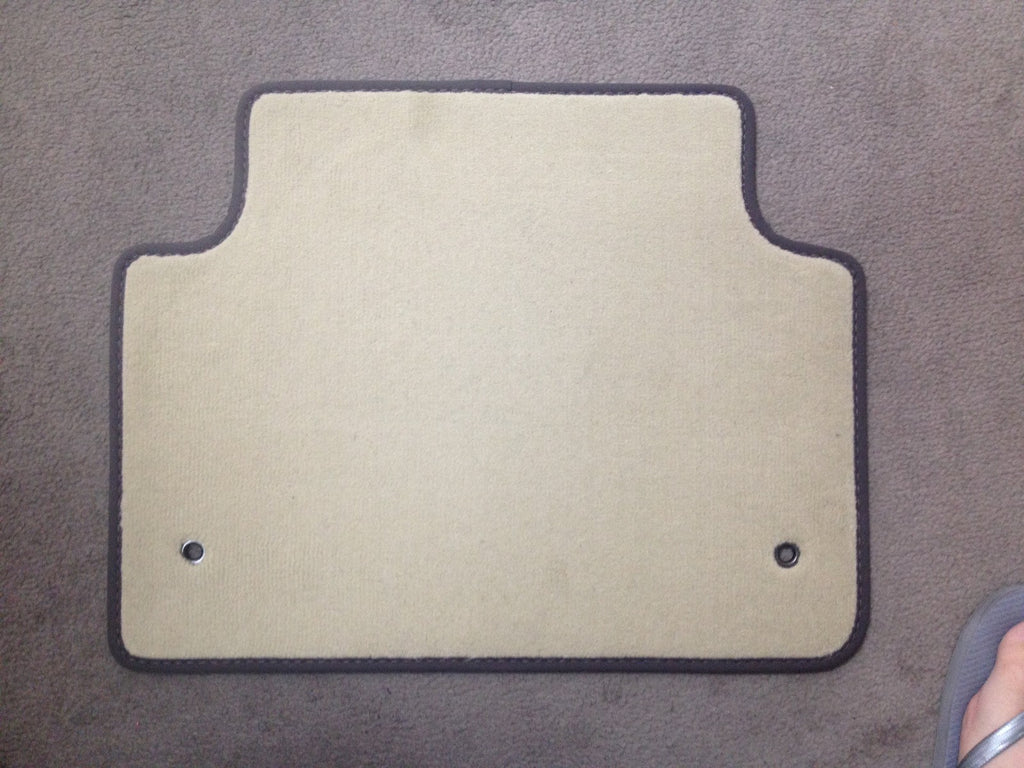 Jaguar OEM Floor Mat Set of 2- BEIGE