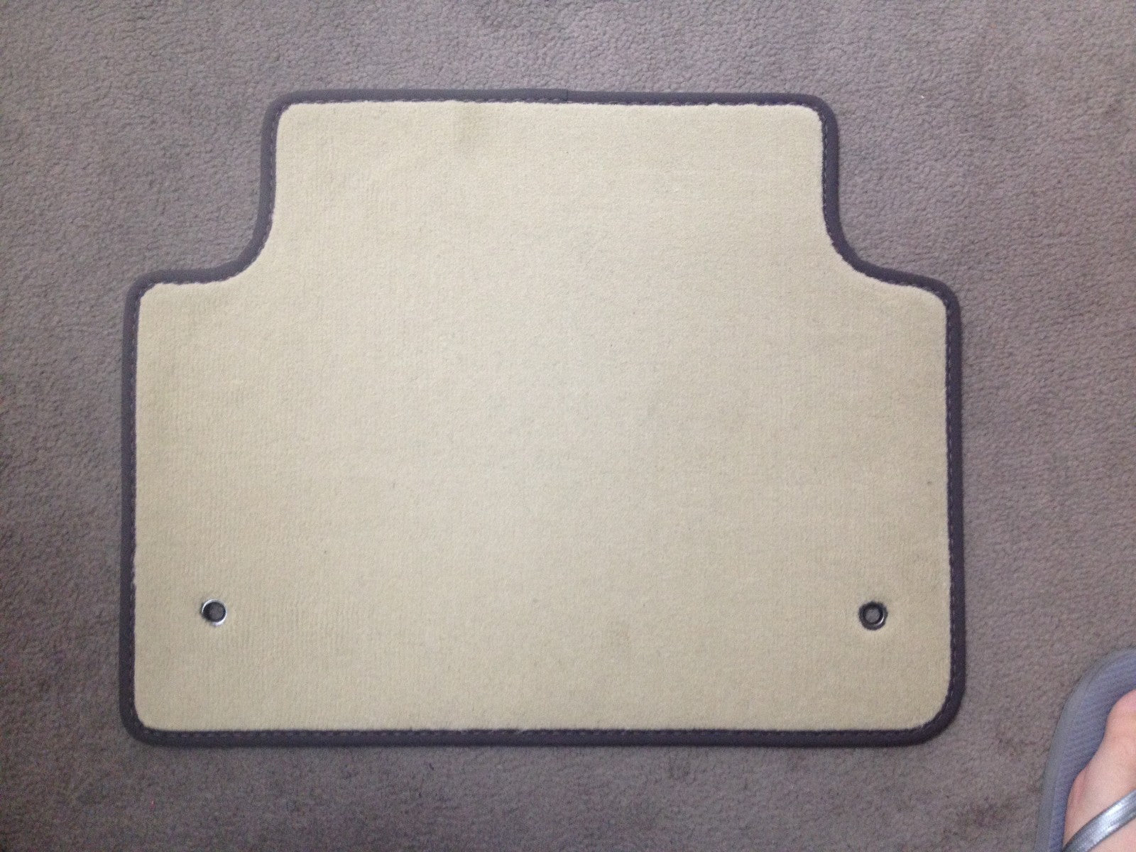 Jaguar OEM Floor Mat Set of 2- BEIGE