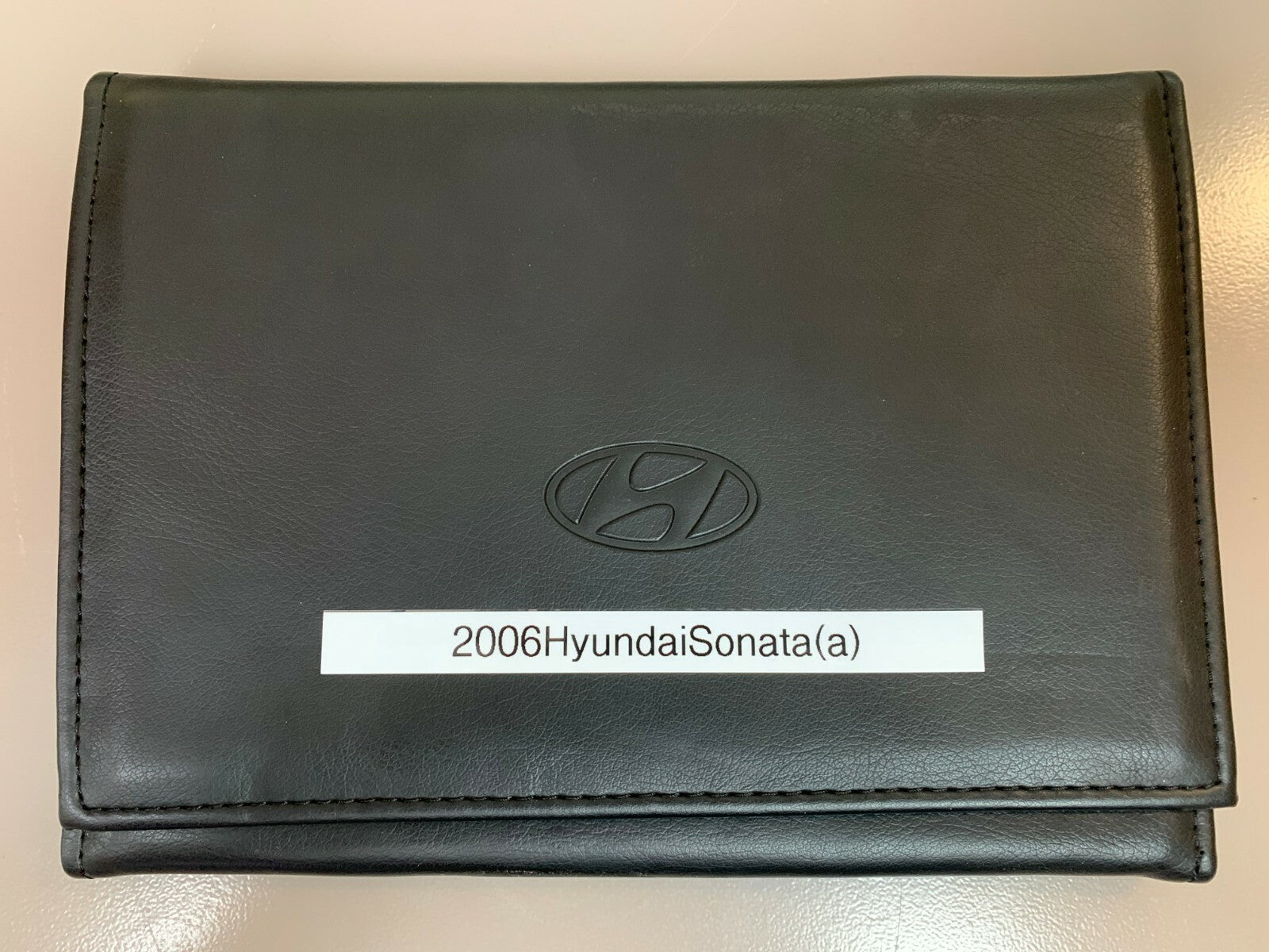 2006 Hyundai Sonata Genuine OEM Owner's Manual Set w/Hyundai Case--Free Shipping