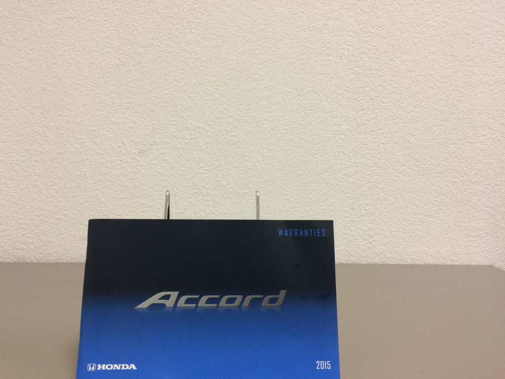 2015 Honda Accord Sedan Genuine OEM Owner's Manual Set w/Case--Free Shipping!