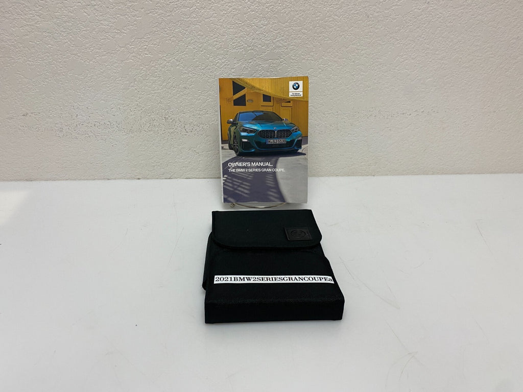 2021 BMW 2 Series Gran Coupe 228i M325i XDrive 2er OEM Owner's Manual w/Case