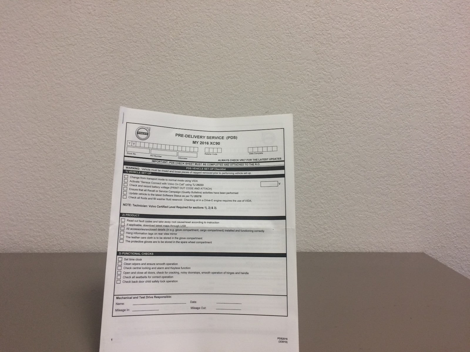 2016 Volvo XC 90 Genuine OEM Owner's Manual Set w/Volvo Case--Free Shipping!