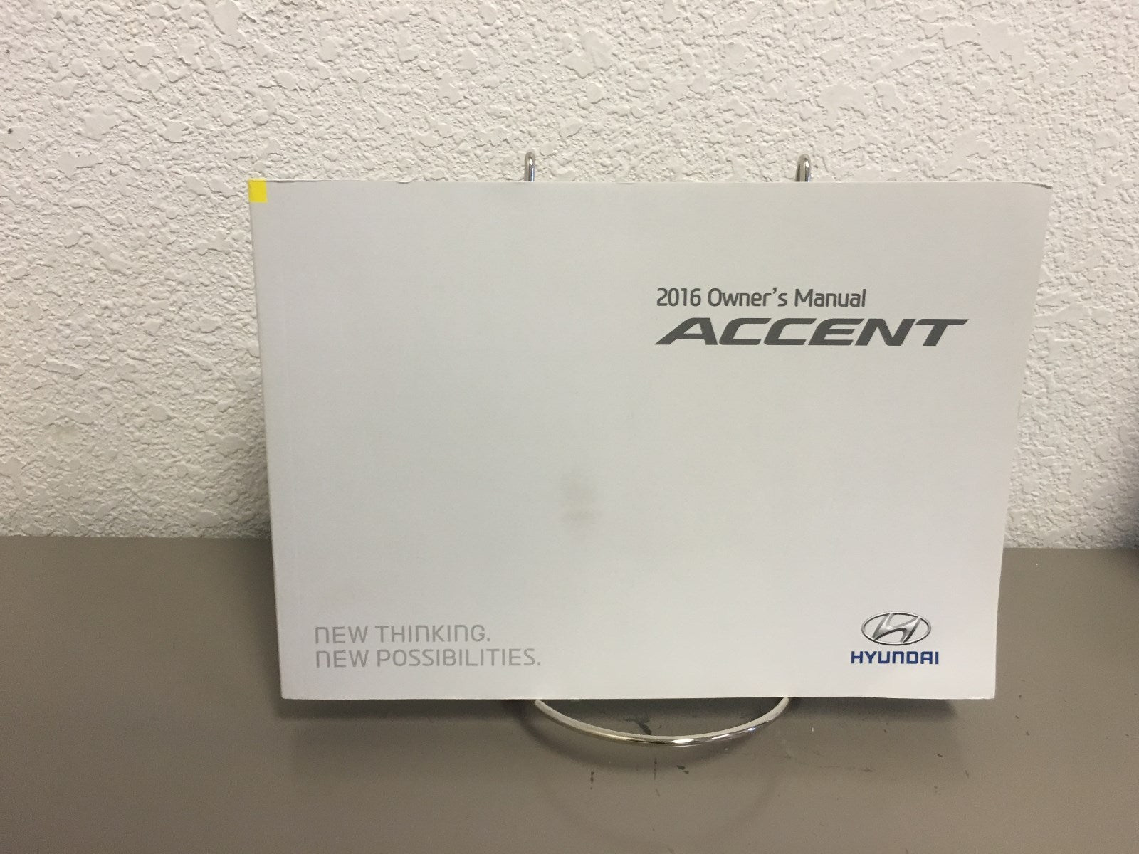 2016 Hyundai Accent Genuine OEM Owner's Manual Set w/Hyundai Case-Free Shipping
