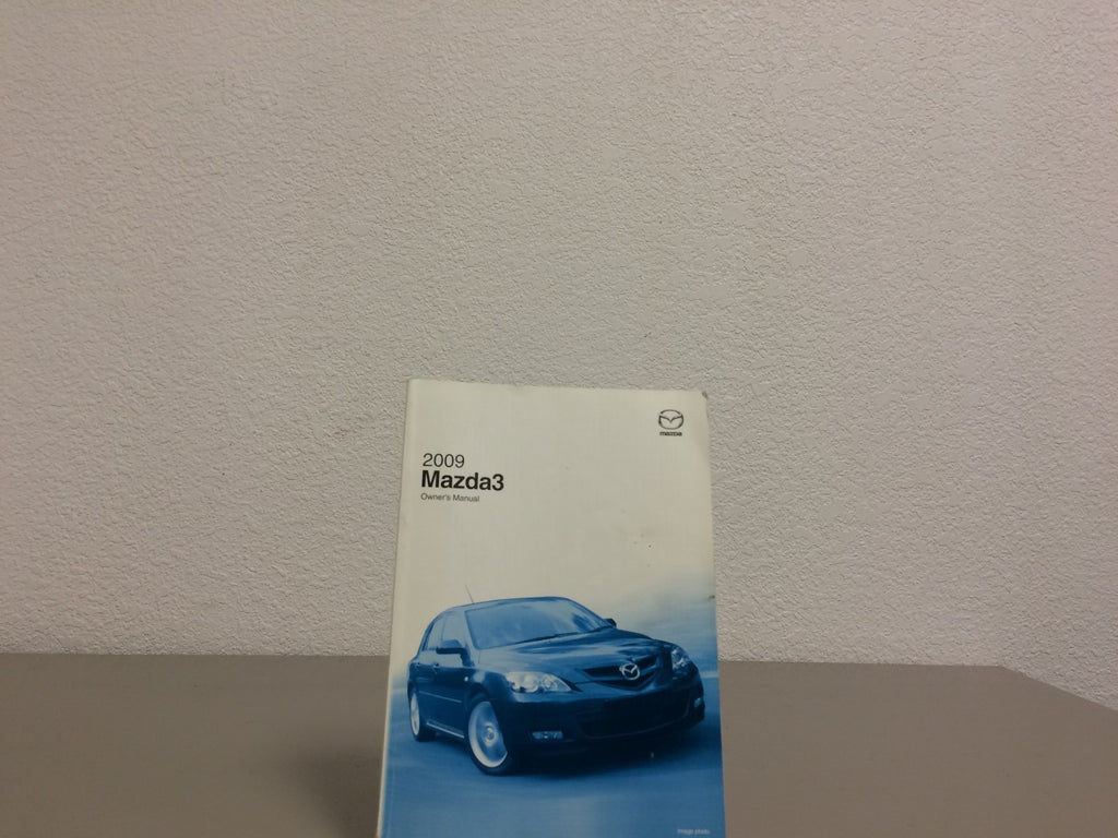 2009 Mazda3 Genuine OEM Owner's Manual Set w/ Mazda Case-Free Shipping!!!!!!!!!!