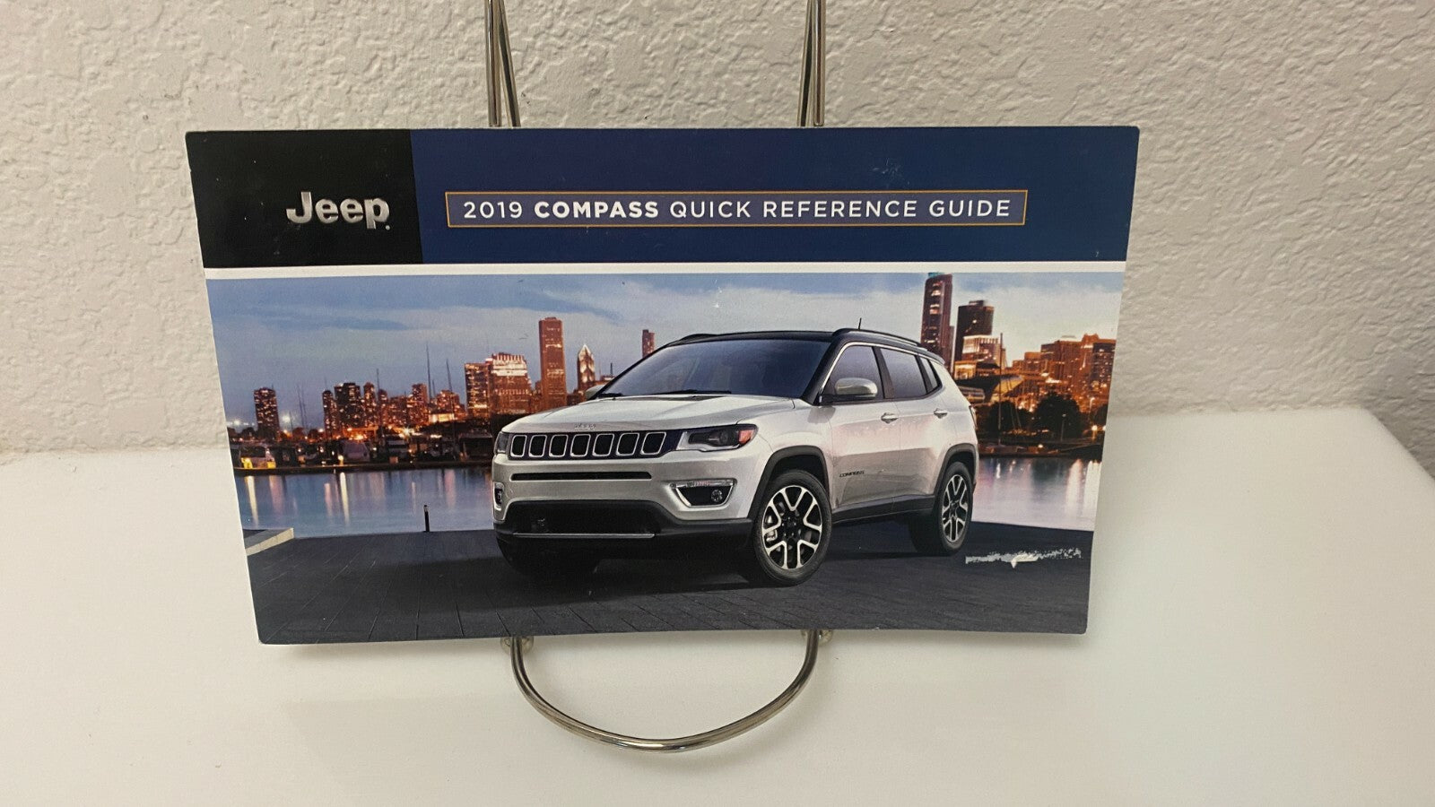 2019 Jeep Compass Genuine OEM Owner's Manual Set w/Jeep Case--Free Shipping!