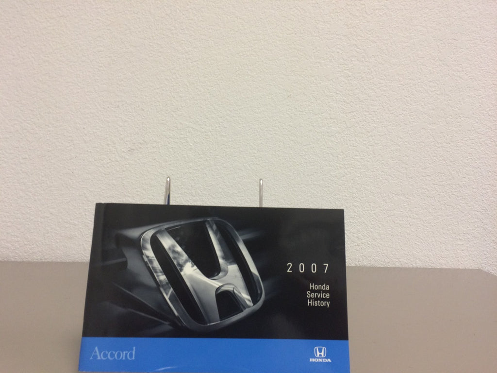 2007 Honda Accord Coupe Genuine OEM Owners Manual Set w/Case & Bonus Key FOB