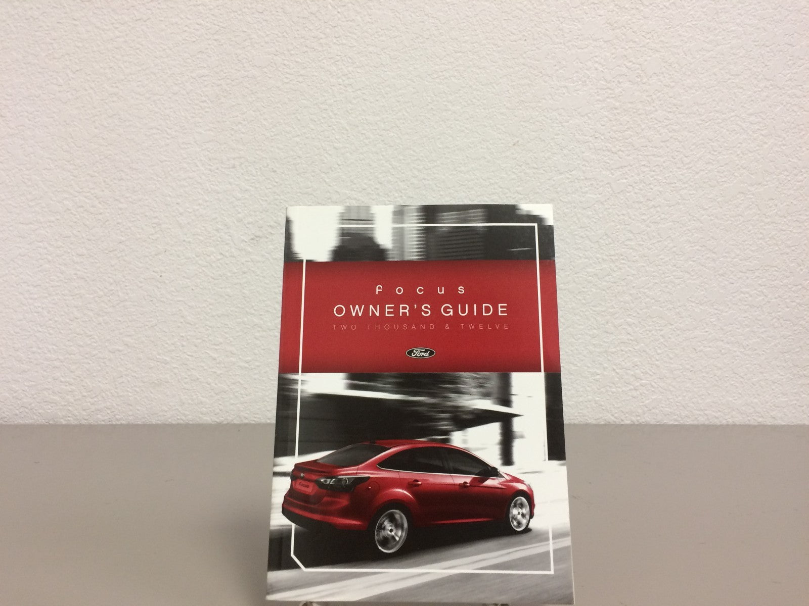 2012 Ford Focus Genuine OEM Owner's Manual w/Case and Bonus Key FOB