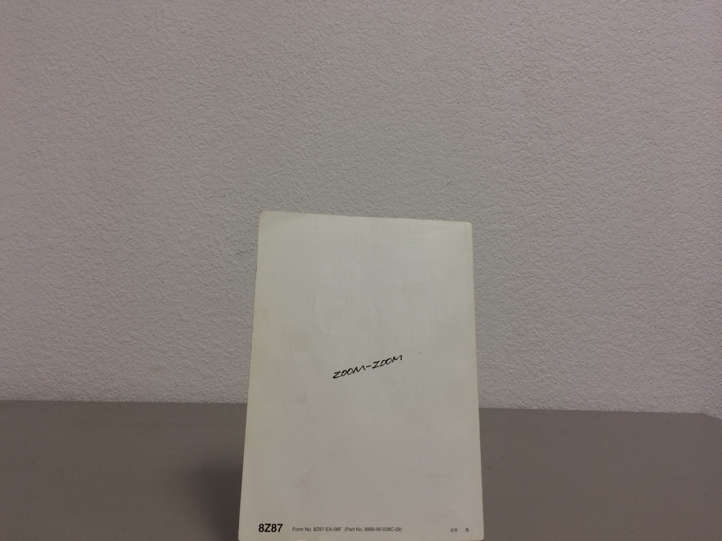 2009 Mazda3 Genuine OEM Owner's Manual Set w/ Mazda Case-Free Shipping!!!!!!!!!!