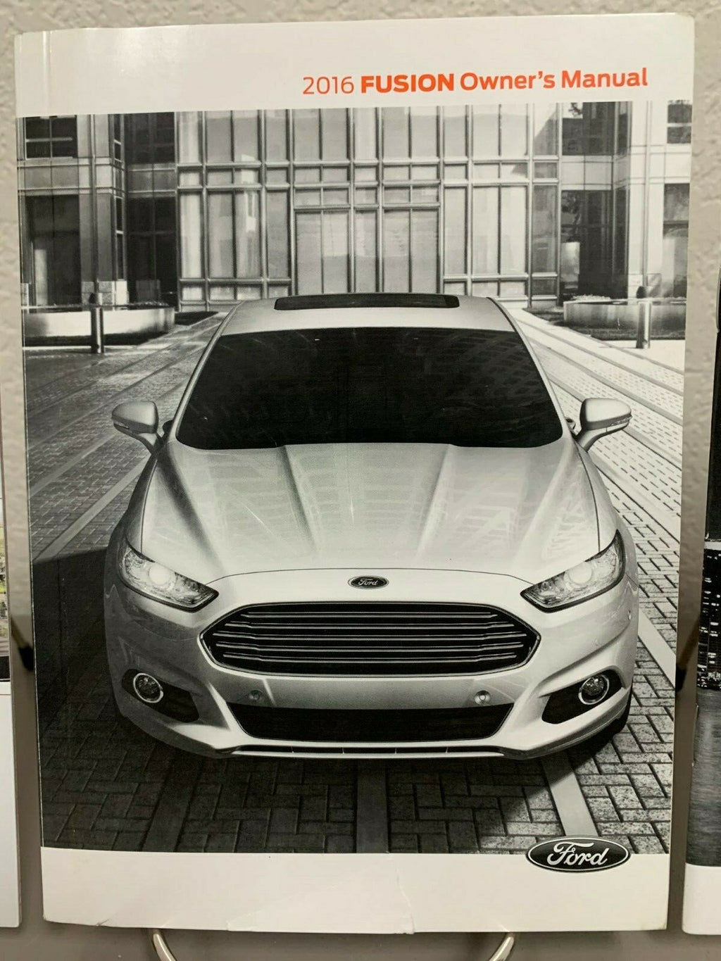 2016 Ford Fusion Genuine OEM Owner's Manual Set with Ford Case--Free Shipping!!!