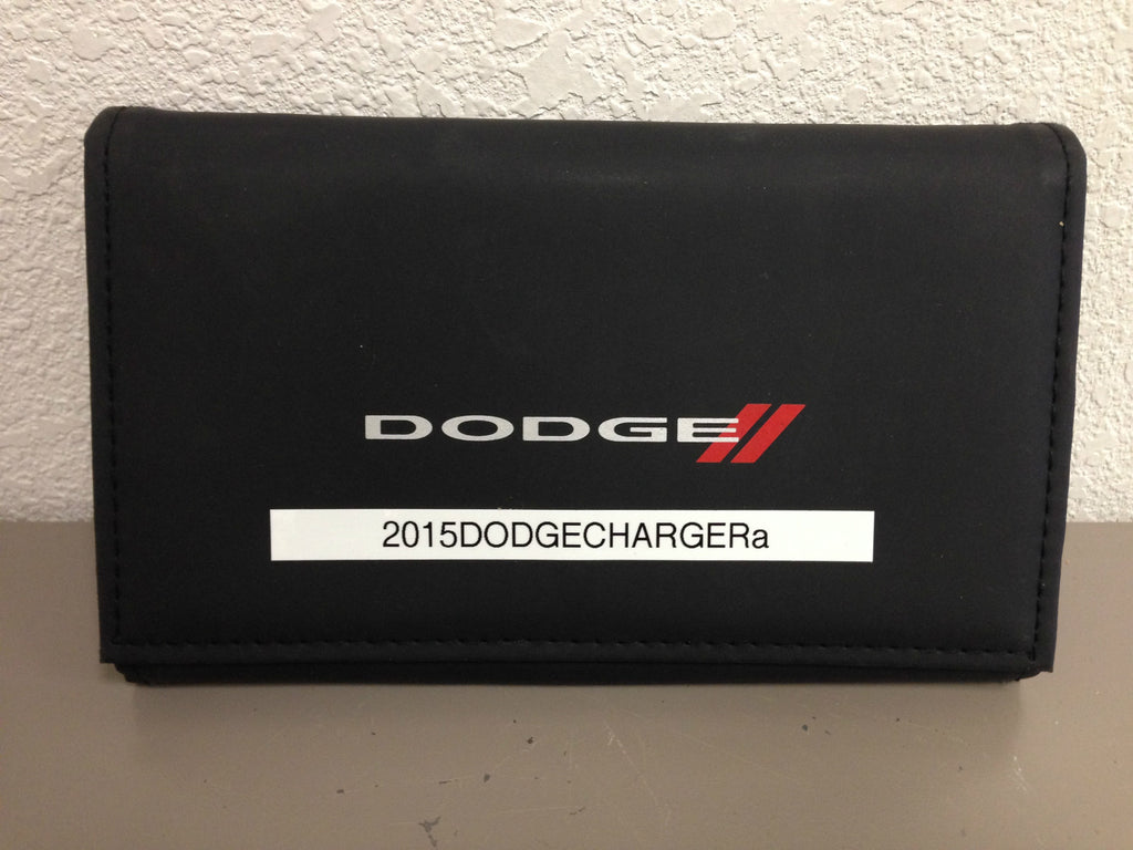 2015 Dodge Charger incl. SRT 392 SRT Hellcat OEM Owner's Manual w/ DVD & Case