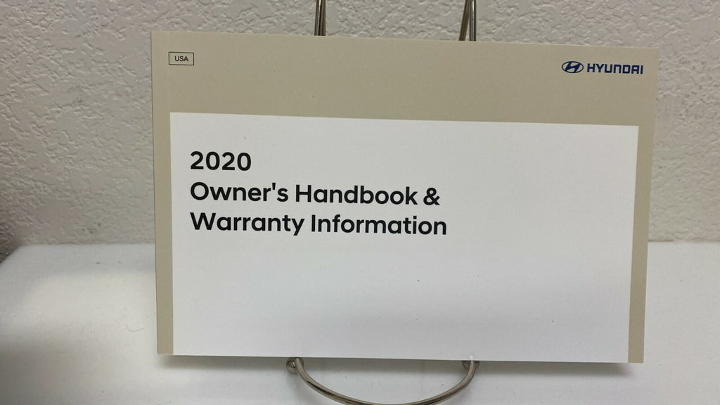 2020 Hyundai Elantra Genuine OEM Owner's Manual Set w/Clear Case-Free Shipping!
