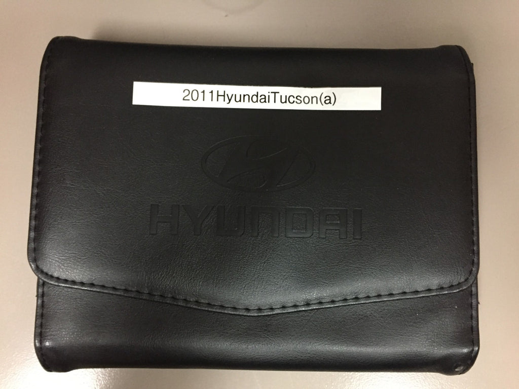 2011 Hyundai Tucson Genuine OEM Owner's Manual Set w/Hyundai Case-Free Shipping!