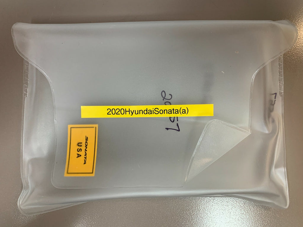 2020 Hyundai Sonata Genuine OEM Owner's Manual Set w/Clear Case-Free Shipping!
