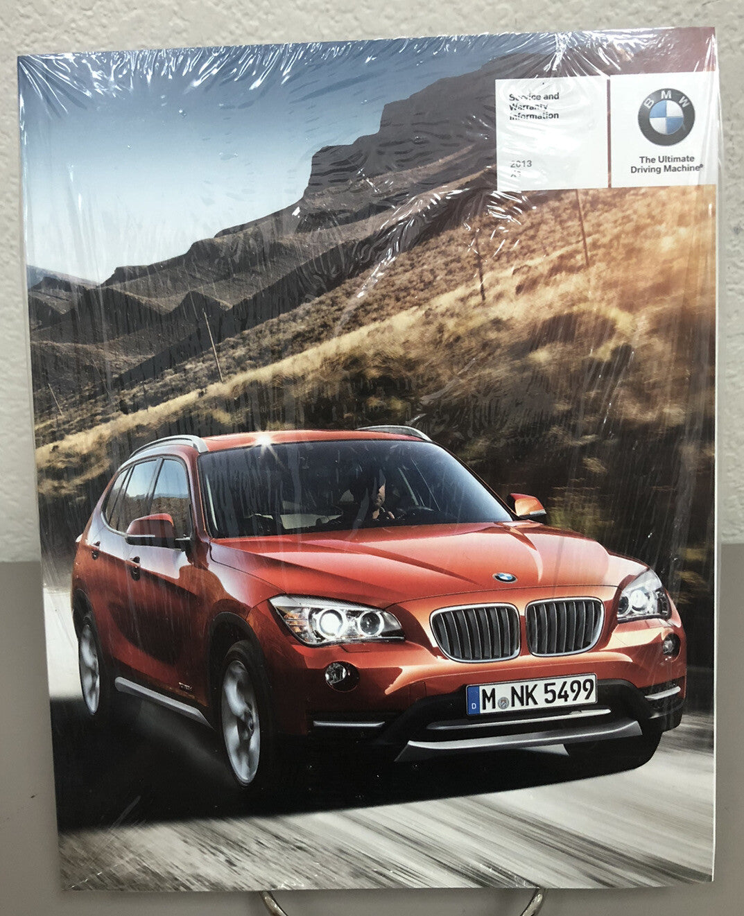 2013 BMW X1 sDrive28i xDrive28i xDrive35i OEM Owner's Manual w/iDrive Navigation