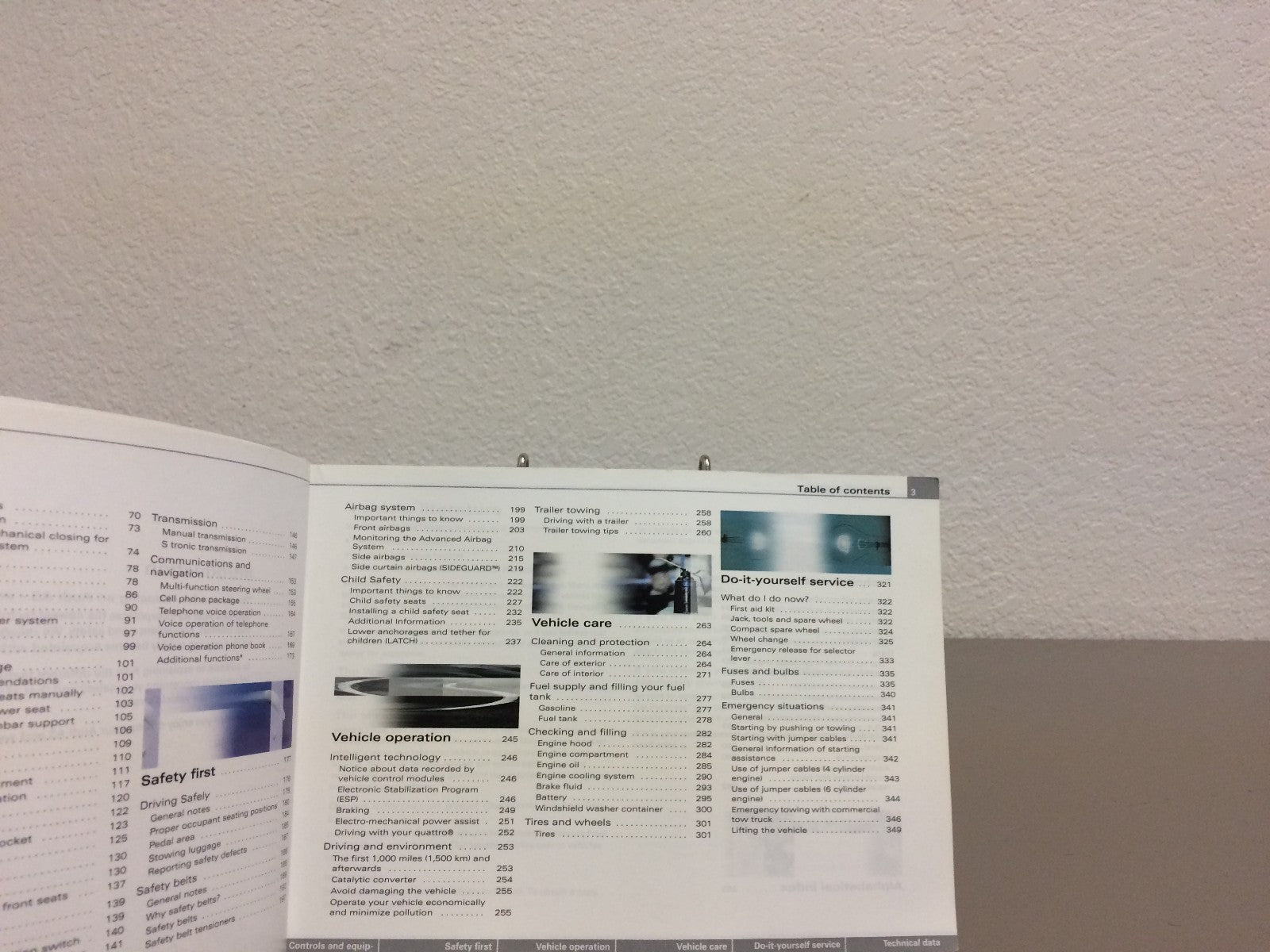 2007 Audi A3 Genuine OEM Owner's Manual Set w/Navigation Manual & Audi Case