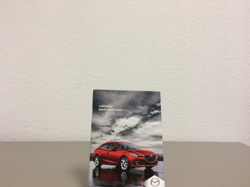 2015 Mazda 3 with Nav OEM Owner's Manual Set w/ Mazda 3 Case-Free Shipping!!!!!!