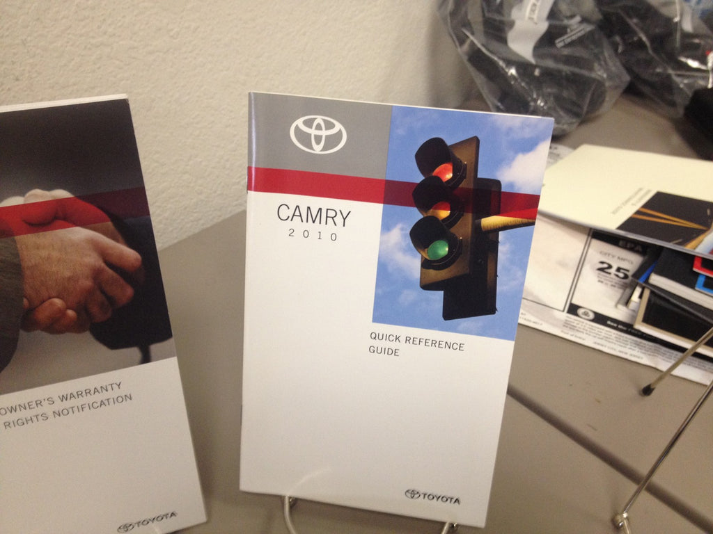 2010 Toyota Camry Genuine OEM Owner's Manual Set with Case--Free Shipping!