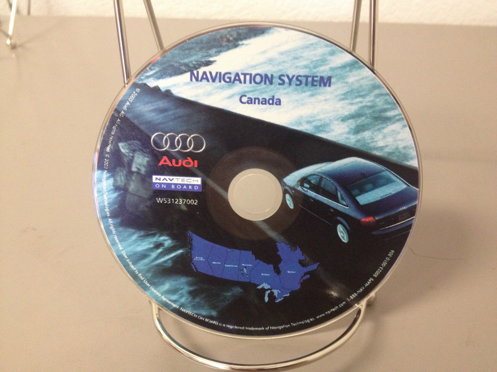 Genuine OEM Factory 2003 Audi Navigation Disc Canada W531237002