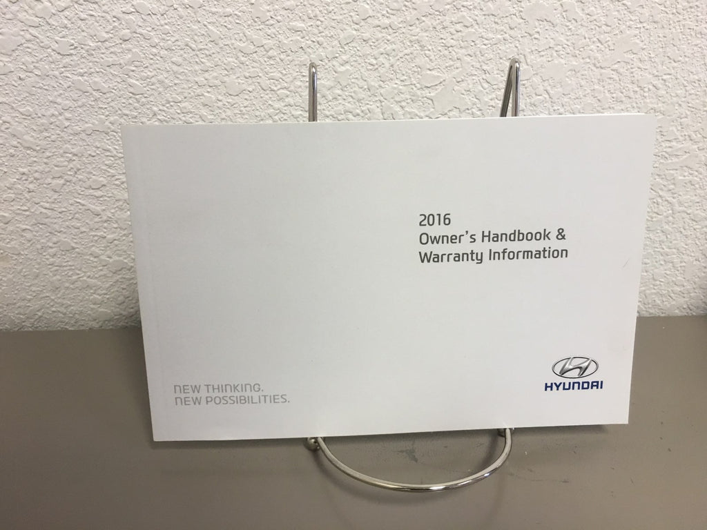 2016 Hyundai Accent Genuine OEM Owner's Manual Set w/Hyundai Case-Free Shipping