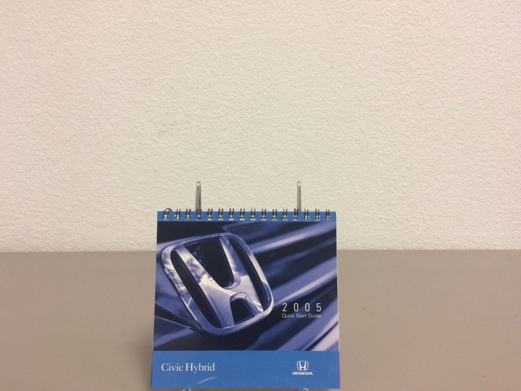 2005 Honda Civic Hybrid Genuine OEM Owner's Manual Set--Free Shipping!