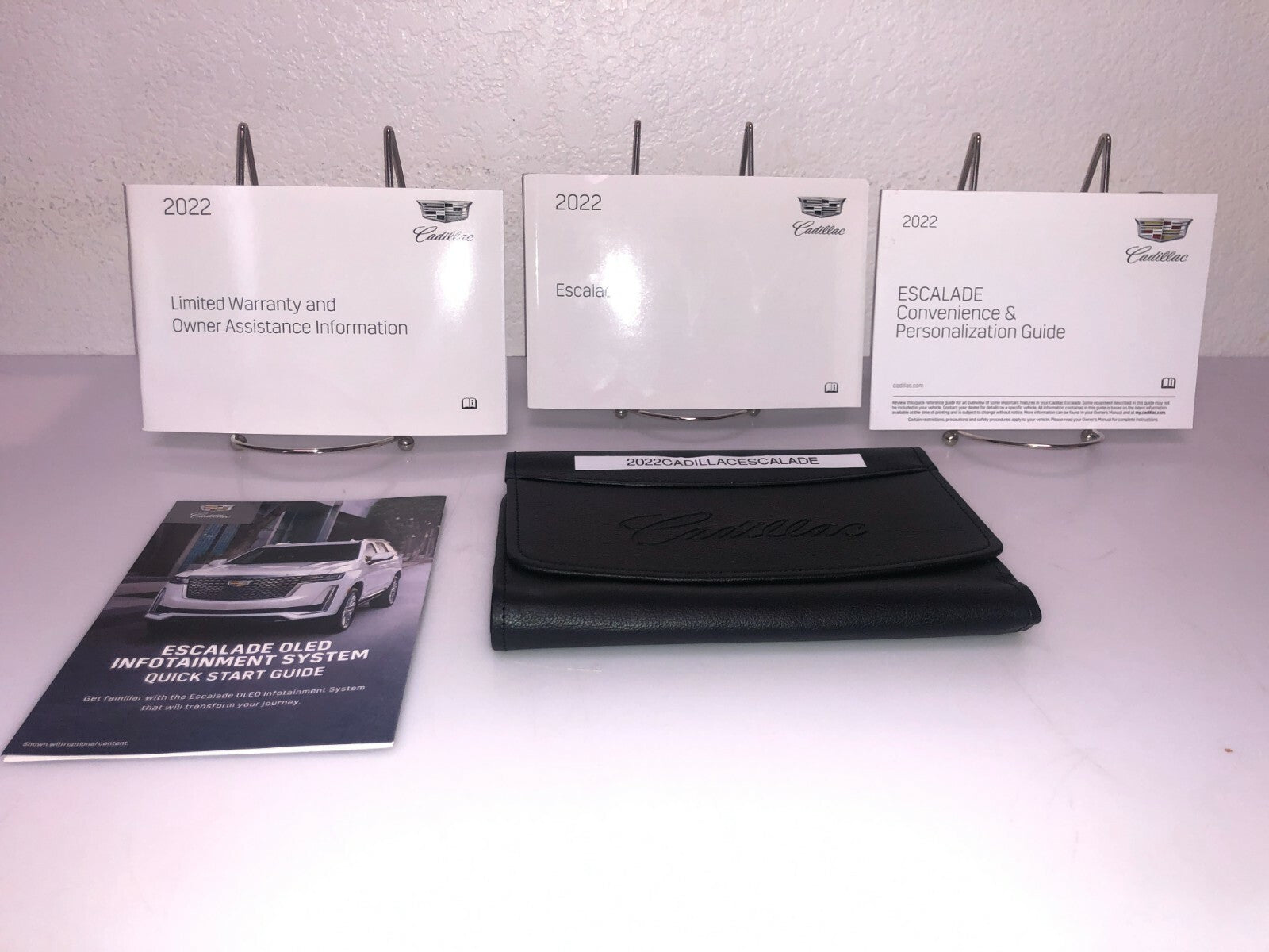 2022 Cadillac Escalade Genuine OEM Owner's Manual w/Case & Free Shipping!