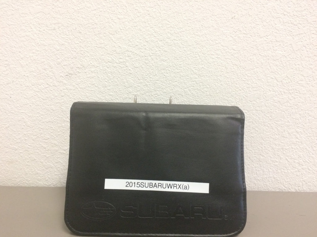 2015 Subaru WRX STI OEM Owner's Manual Set w/Case--Free Shipping!