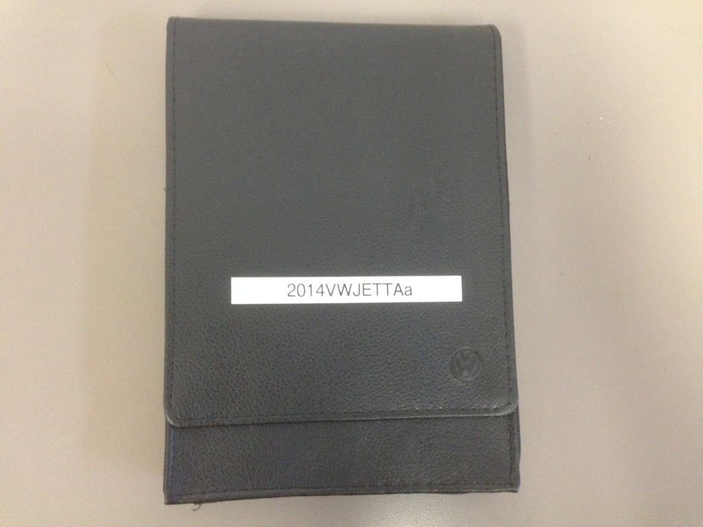 2014 Volkswagen VW Jetta Genuine OEM Owner's Manual Set w/Case--Free Shipping!