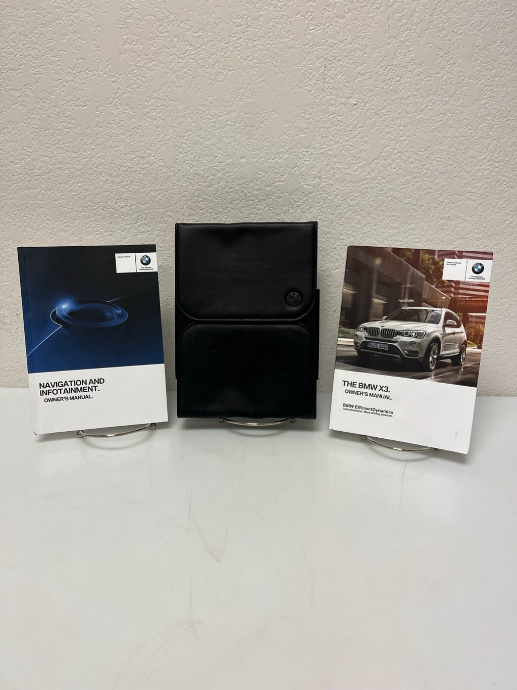 2017 BMW X3 OEM Owner's Manual Set w/Case and Navigation Manual--Free Shipping!