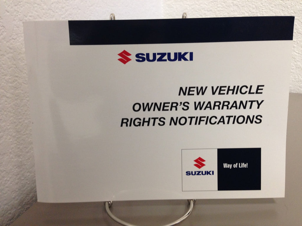 2010 Suzuki SX4 OEM Owner's Manual w/ Supplements & Case - Free Shipping