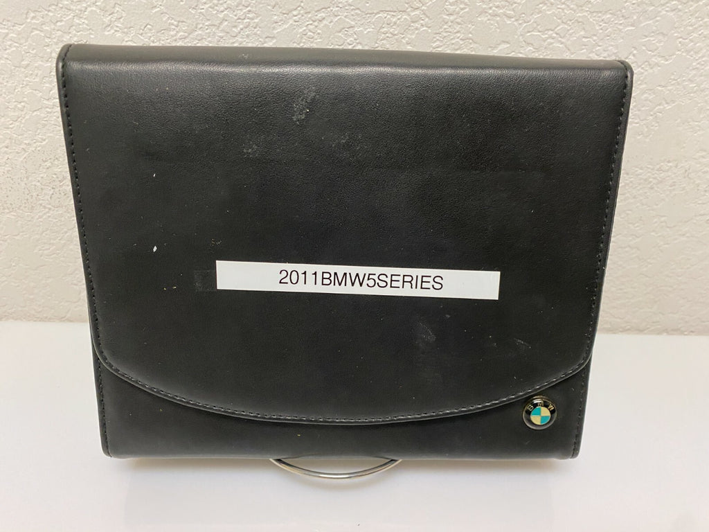 2011 BMW 5-Series 528i 535i 550i 535i xDrive 550i xDrive OEM Owner's Manual Set