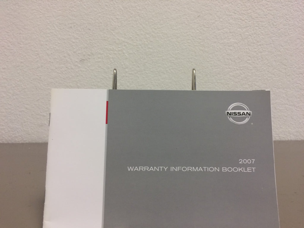 2007 Nissan Altima Genuine OEM Owner's Manual Set with Case--Free Shipping!