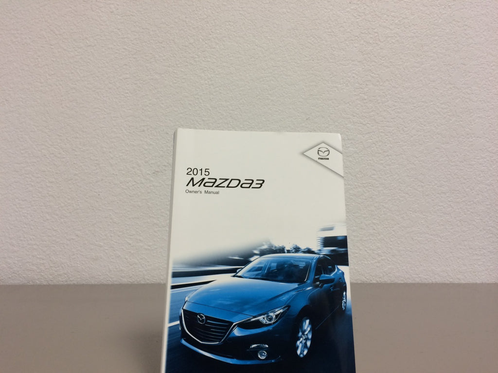 2015 Mazda 3 with Nav OEM Owner's Manual Set w/ Mazda 3 Case-Free Shipping!!!!!!