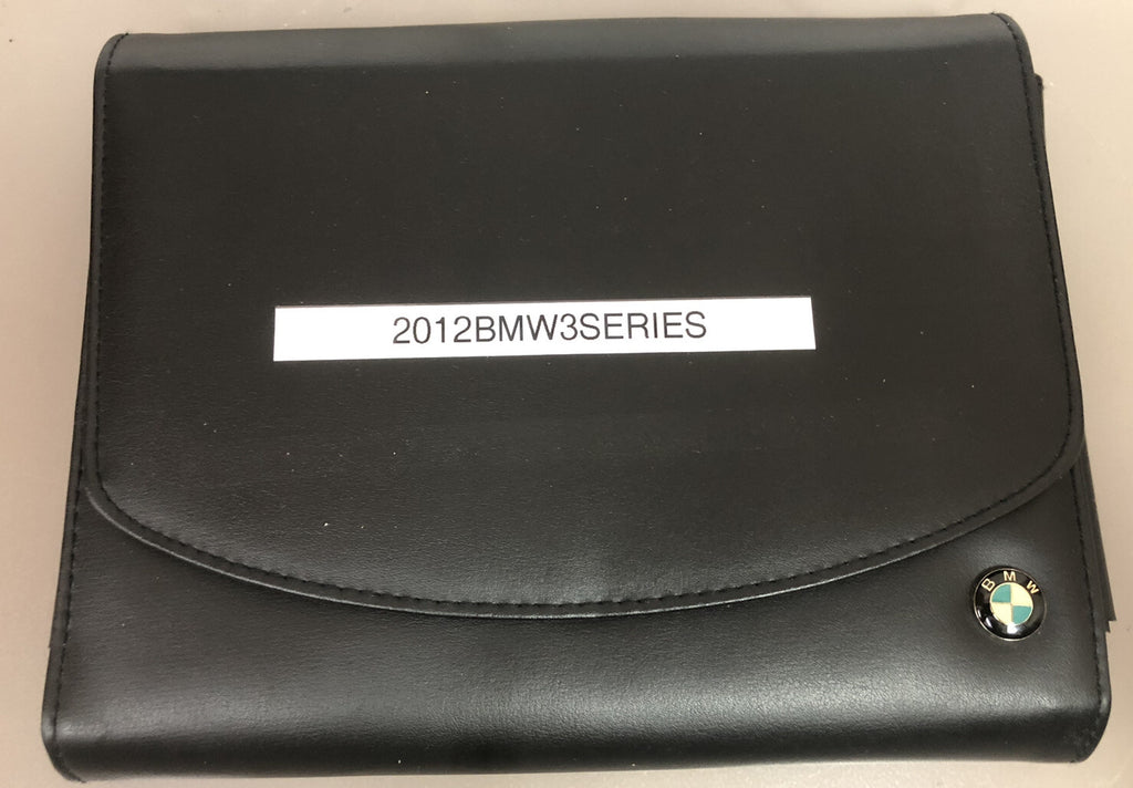 2012 BMW 3 Series Sedan Wagon 323i 328i 335i xDrive M3 335d OEM Owner's Manual