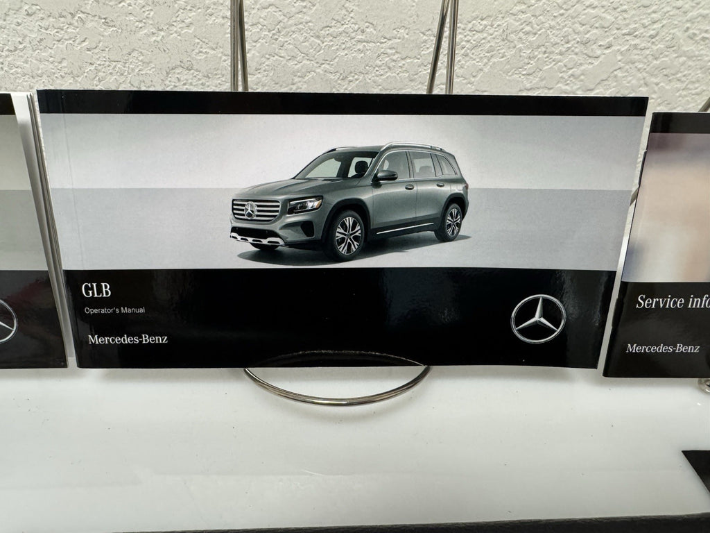 2026 Mercedes-Benz GLB Genuine OEM Owner's Manual Set w/Mercedes Case