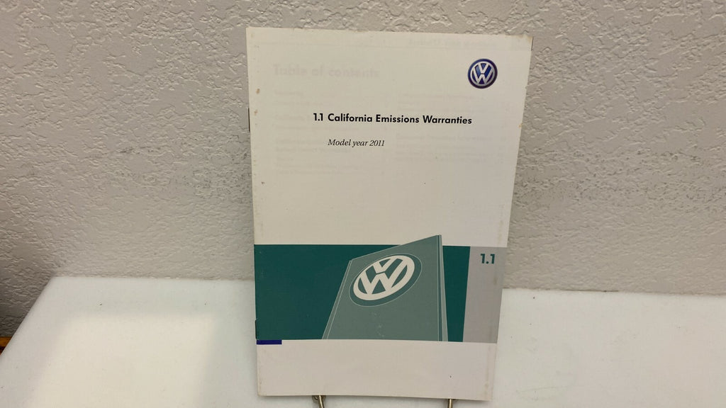 2011 Volkswagen VW Jetta Genuine OEM Owner's Manual Set w/Case Free Shipping!!!