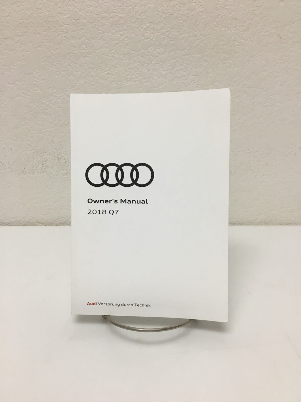 2018 Audi Q7 OEM Owner's Manual Case Free Shipping!