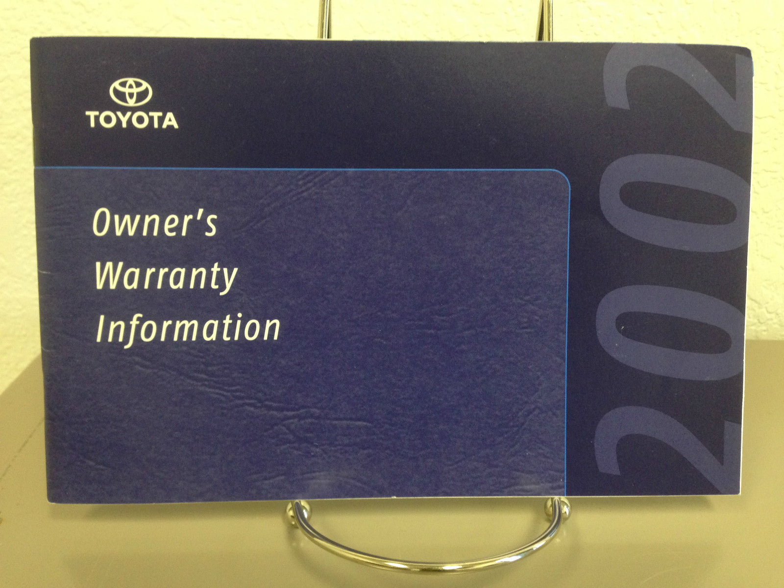 2002 Toyota Camry OEM Owner's Manual w/ Supplements - Free Shipping